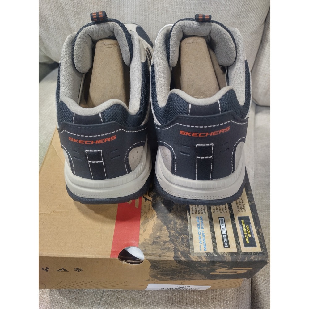 Skechers Vigor AT Three Corners Mens 10.5 Wide Taupe Black Trail Shoes - Picture 3 of 7
